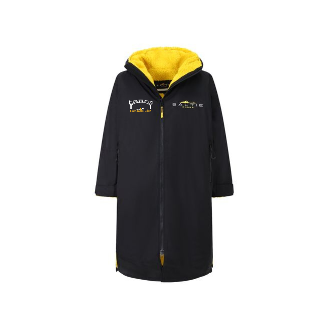 Saltie/CamSwim Elite Changing Robe - Black/Yellow
