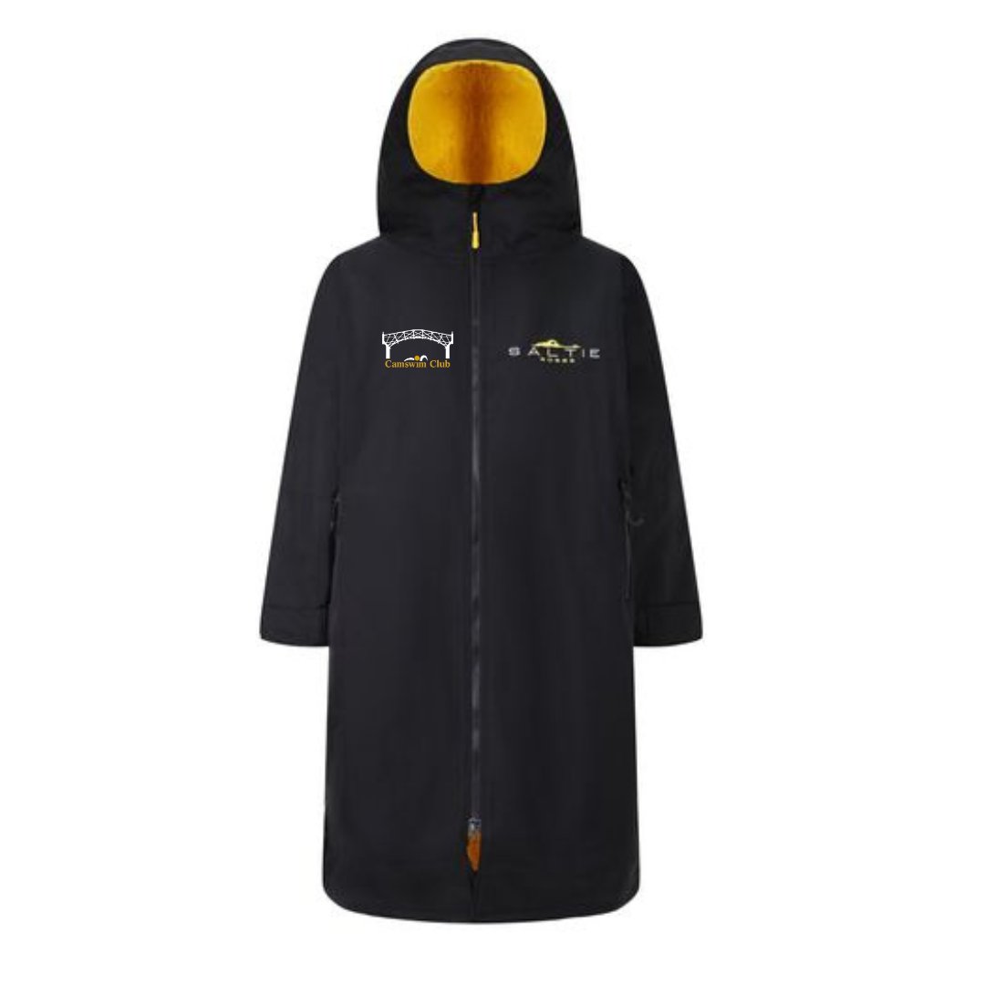 Saltie/CamSwim Elite Changing Robe - Black/Yellow