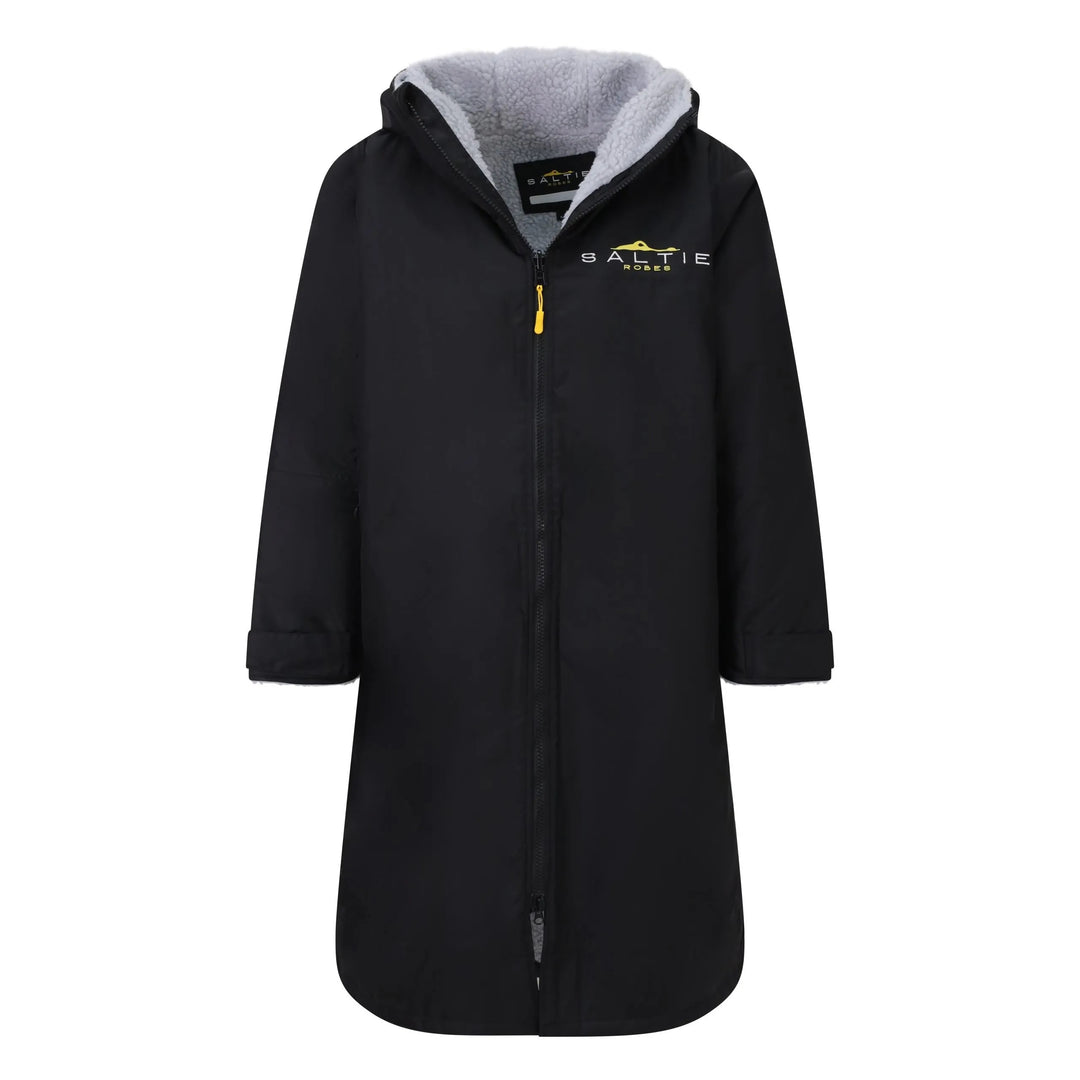 Saltie Elite Changing Robe - Black/Grey