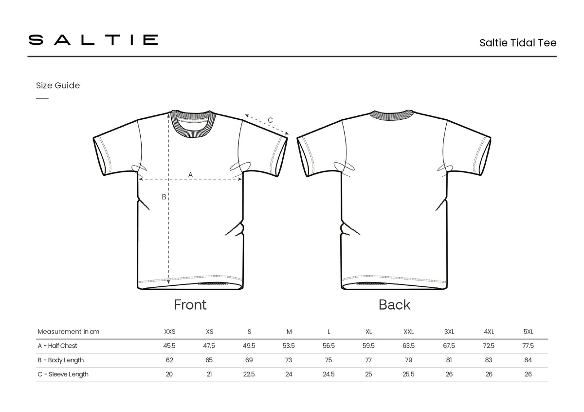 Saltie Tidal Tee - Drift Sand