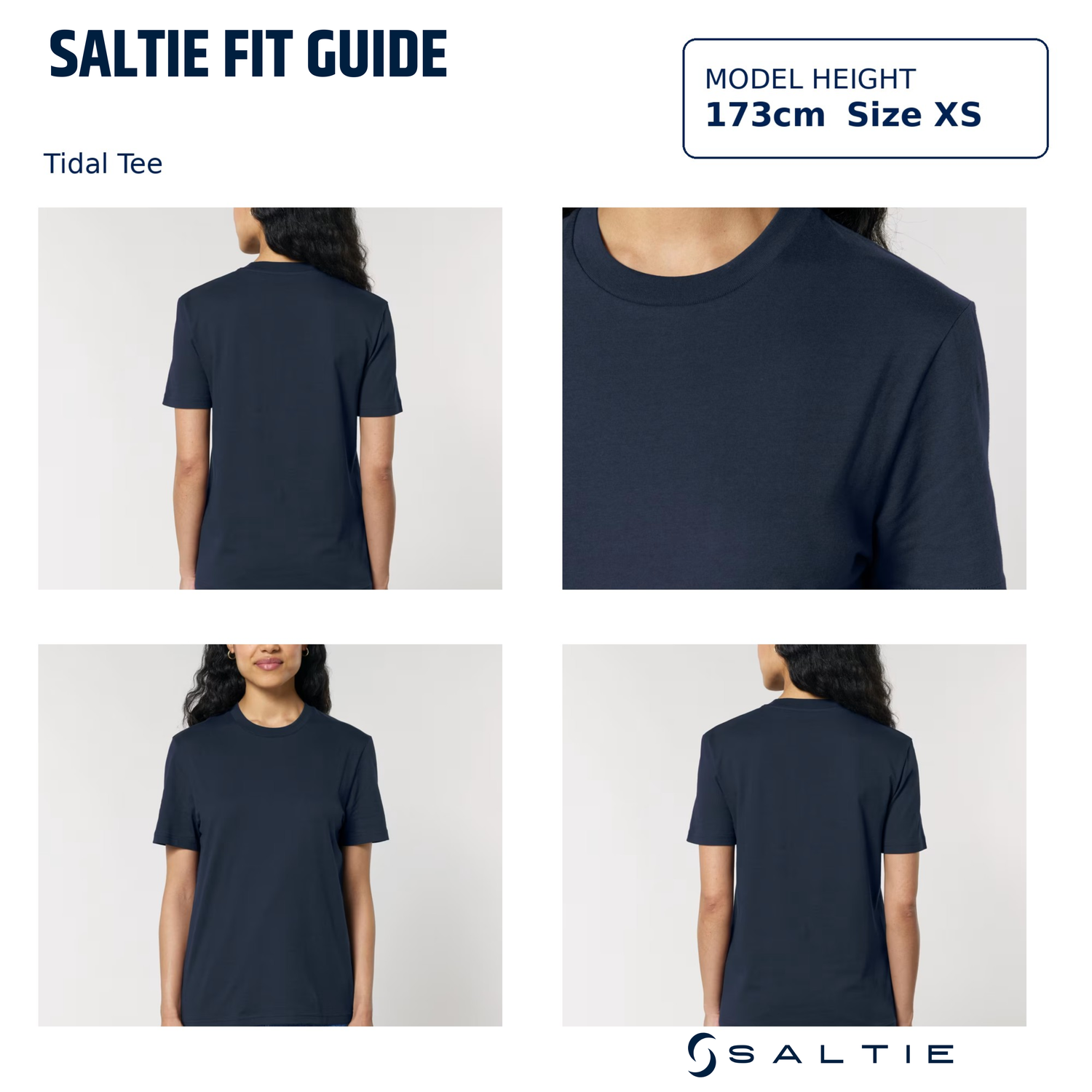 Saltie Tidal Tee - Salt White
