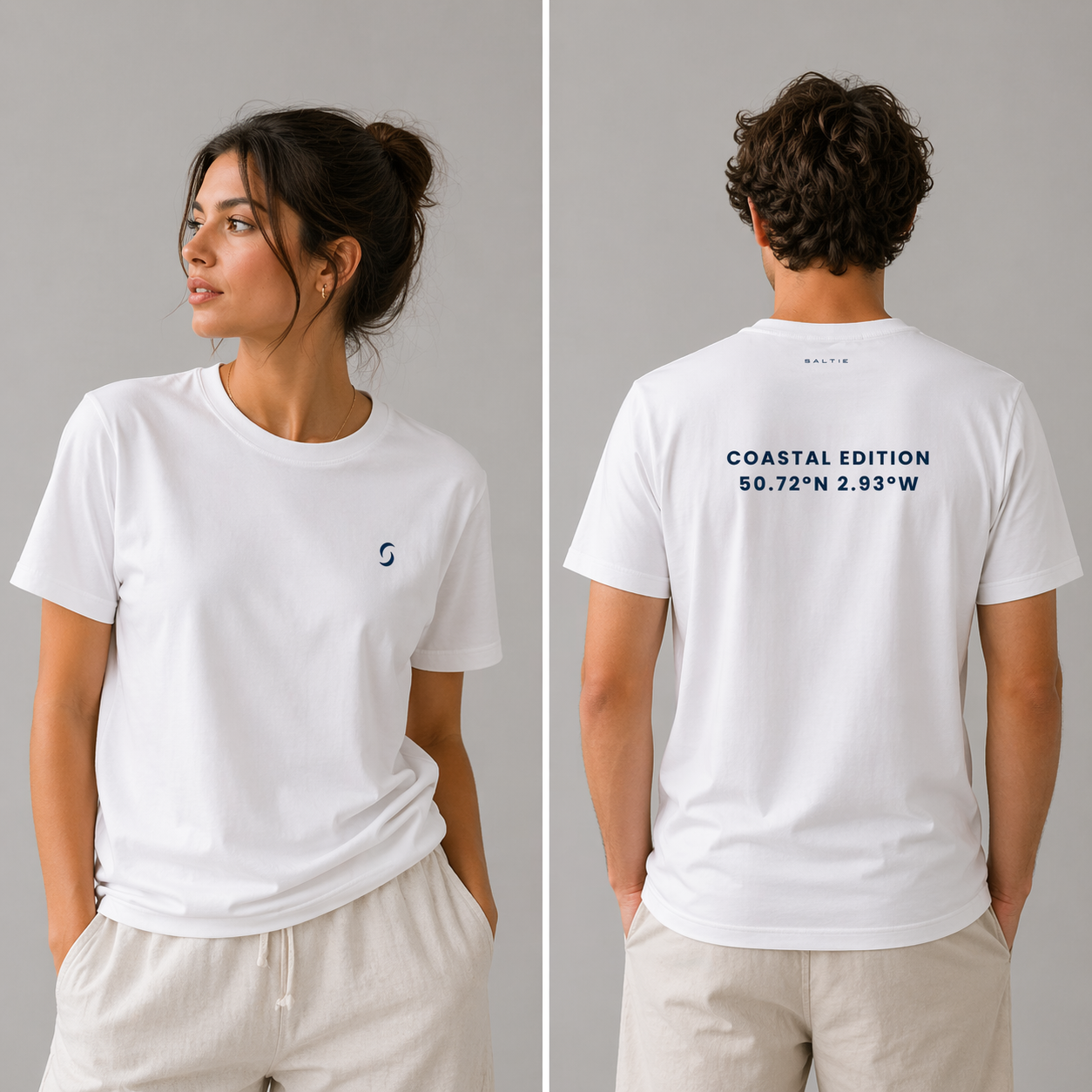 Saltie Tidal Tee - Salt White